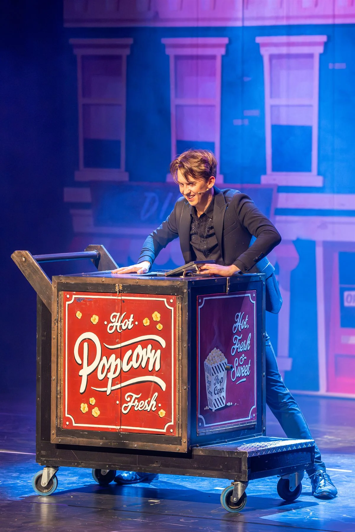 Nigel Otermans wahrend De Tijdreiziger in Uden